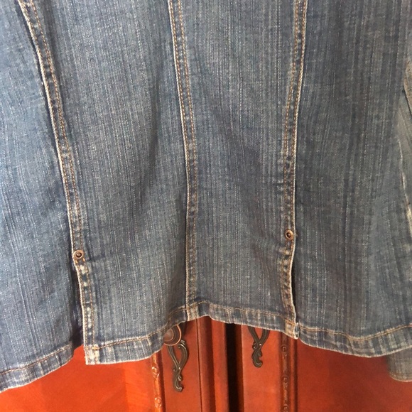 Gloria Vanderbilt Jean Jacket Size M - Picture 8 of 8